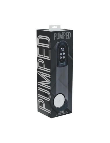 Engage - Automatic Waterproof Penis Pump and Masturbator - Gun Metal