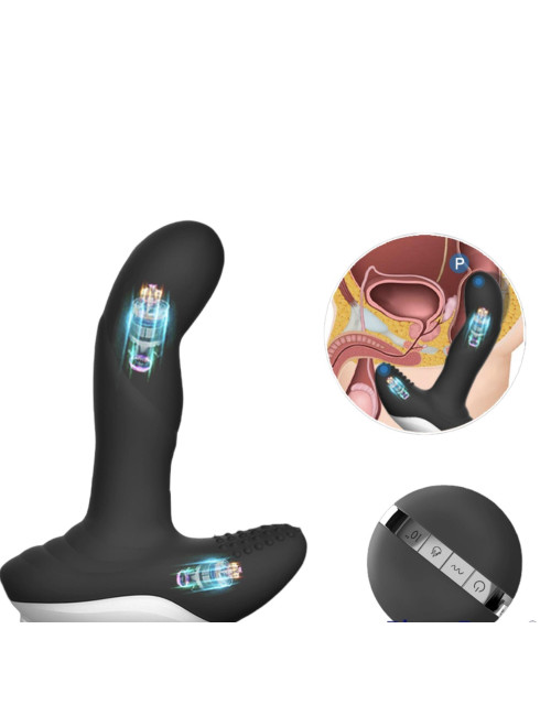 Luxury Play Stymulator Prostaty z Podgrzewaniem USB