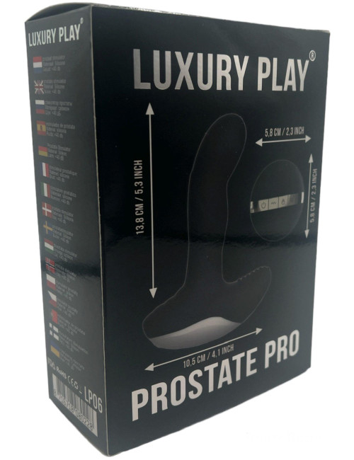 Luxury Play Stymulator Prostaty z Podgrzewaniem USB
