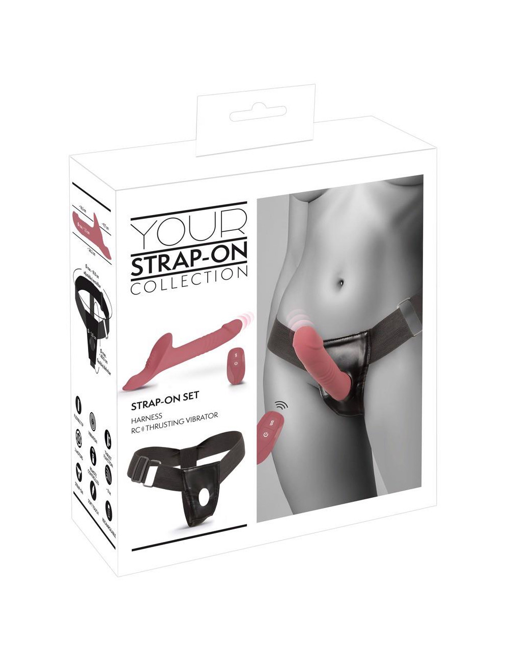 Your Strap-On Vibrator Pink