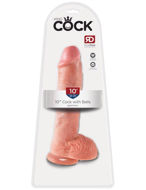 King Cock balls 10 inch 25 cm