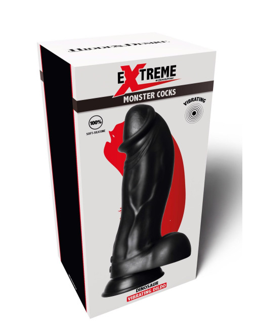 Dinosaur Monster Dildo Black