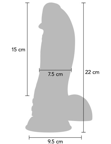 Dinosaur Monster Dildo Black