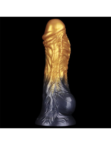 8'' Dual Density Silicone Inflatable Dildo