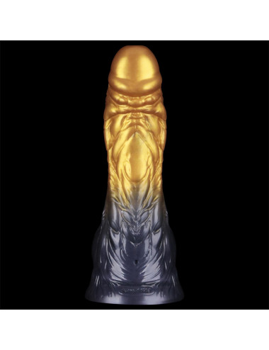 8'' Dual Density Silicone Inflatable Dildo