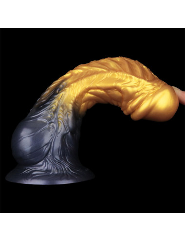 8'' Dual Density Silicone Inflatable Dildo