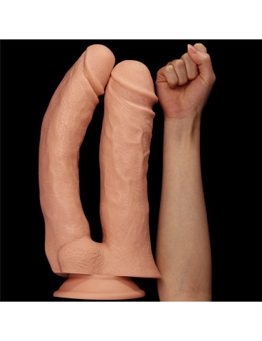 12'' Realistic Mega Double Dildo