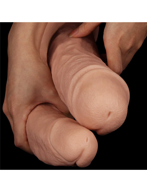 Lovetoy 12-calowe Realistyczne Podwójne Dildo Mega