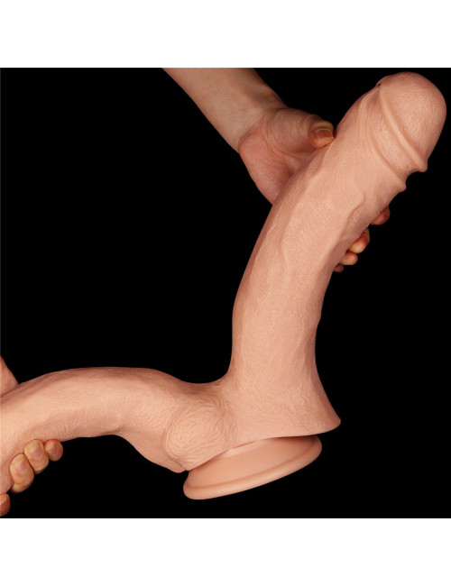 Lovetoy 12-calowe Realistyczne Podwójne Dildo Mega