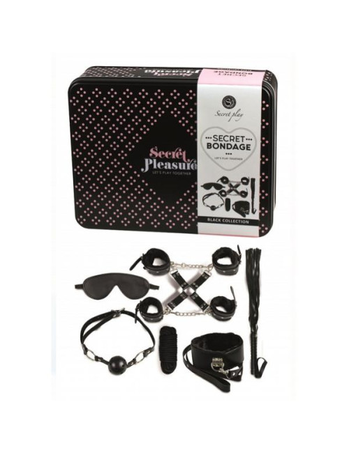 Secret Bondage - Set 8 pcs Black