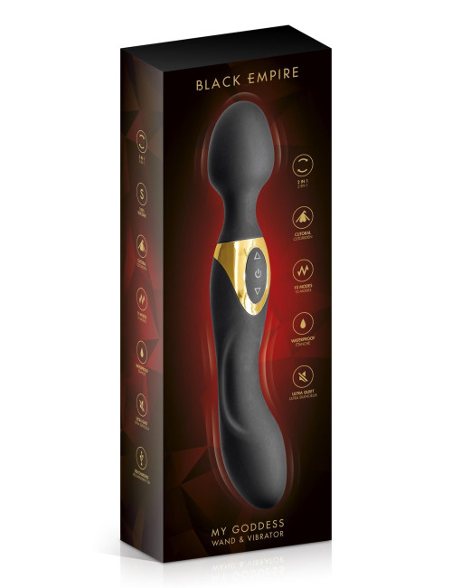 WAND VIBRO MY GODDESS BLACK EMP