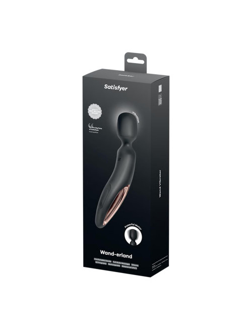 Satisfyer Wand-erland Różdżka Wibracyjna Black/Rosegold