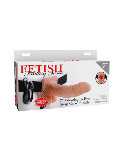 Pipedream Fetish Fantasy Strap-On Wibracyjny 7"