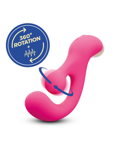 CRUSHIOUS PLEASER VIBRATOR WITH ROTATING STIMULATION