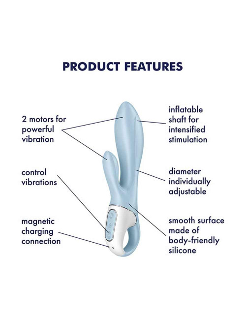 Stymulator króliczek Satisfyer Air Pump Bunny 1