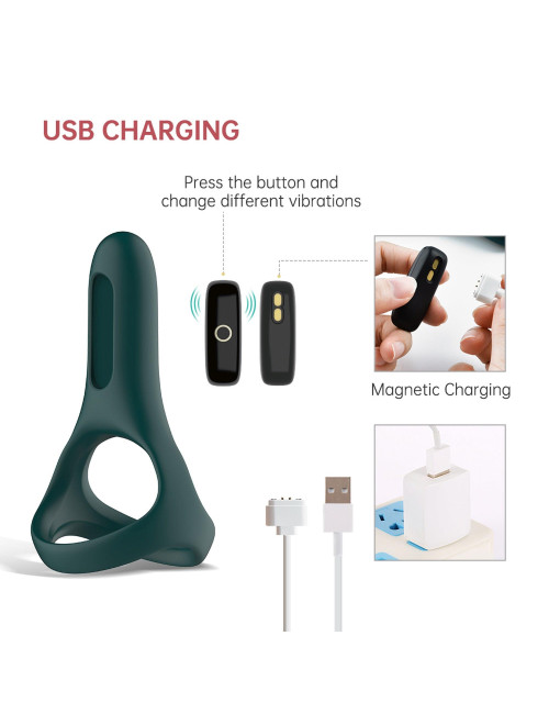 Magic Motion - Rise Smart Wearable Cockring Green