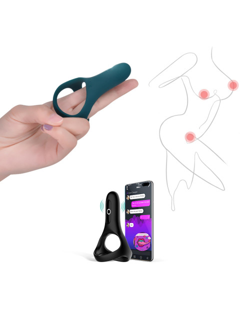 Magic Motion - Rise Smart Wearable Cockring Green