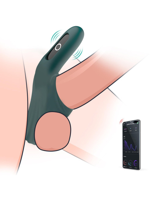 Magic Motion - Rise Smart Wearable Cockring Green