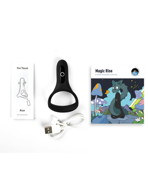 Magic Motion - Rise Smart Wearable Cockring Black