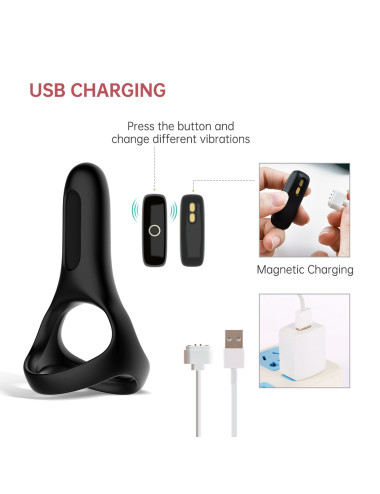 Magic Motion - Rise Smart Wearable Cockring Black