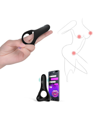 Magic Motion - Rise Smart Wearable Cockring Black