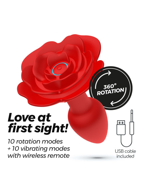 CRUSHIOUS GIULIETTA ROTATING ANAL PLUG WITH REMOTE