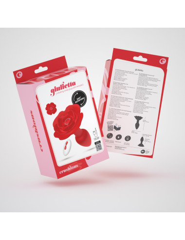 CRUSHIOUS GIULIETTA ROTATING ANAL PLUG WITH REMOTE