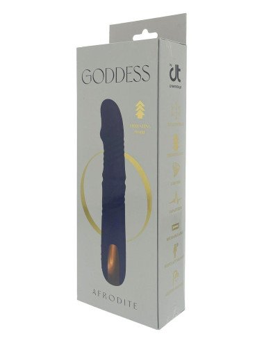 GODDESS AFRODITE UP AND DOWN VIBRATOR WITH ROTATING BEADS
