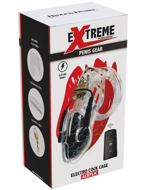 Hidden Desire Electro Cock Cage