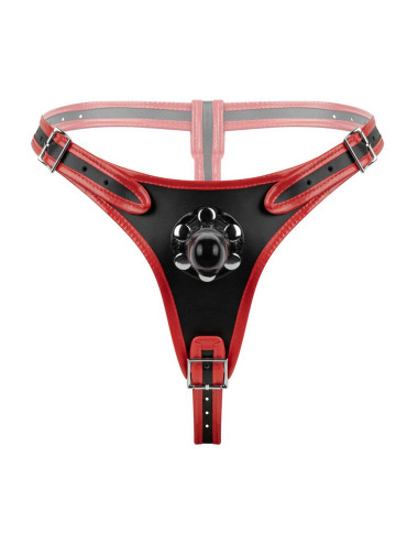 Fetish Collection - Triple Dildo Strap-On Harness