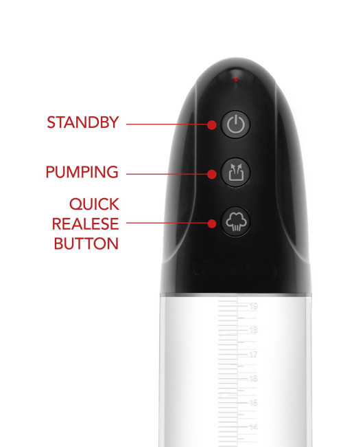 Hidden Desire Auto Pump Black – Automatyczna Pompka Próżniowa