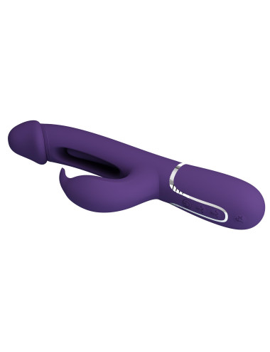 PRETTY LOVE - Kampas dark Purple, 7 vibration functions 4 licking settings