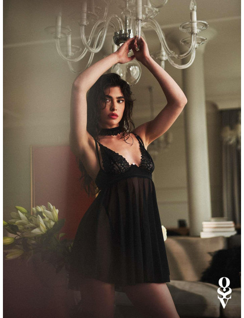 Obsessive Donarella Babydoll i Stringi XS/S