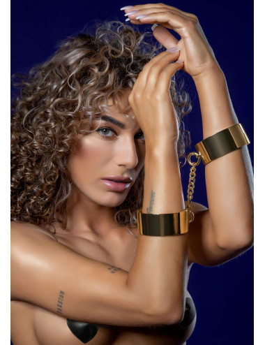 Slave Wrist Cuffs Rose Gold