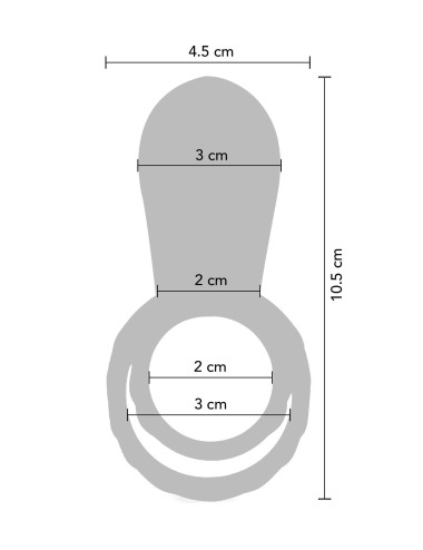 Couples Vibrator Ring Green