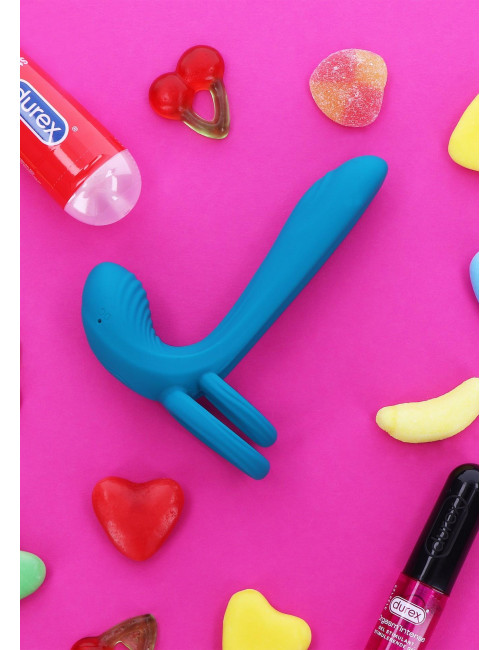 XOCOON Couples Vibrator Ring Green - Pierścień wibracyjny