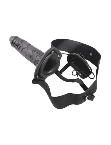 Proteza-VIBRATORE STRAP ON CAVO REAL RAPTURE 8 BLACK