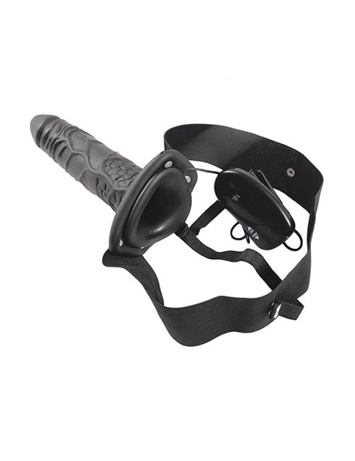 Proteza-VIBRATORE STRAP ON CAVO REAL RAPTURE 8 BLACK