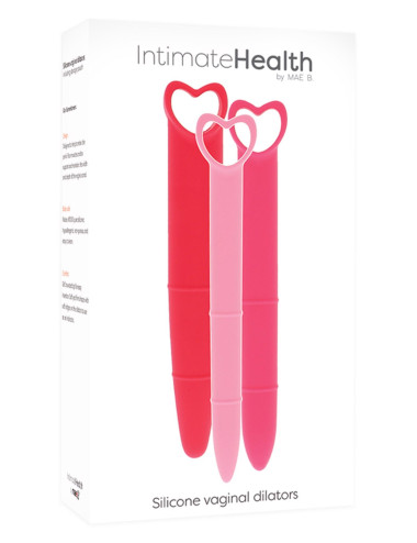 Silicone Vaginal Dilators 3pcs Pink