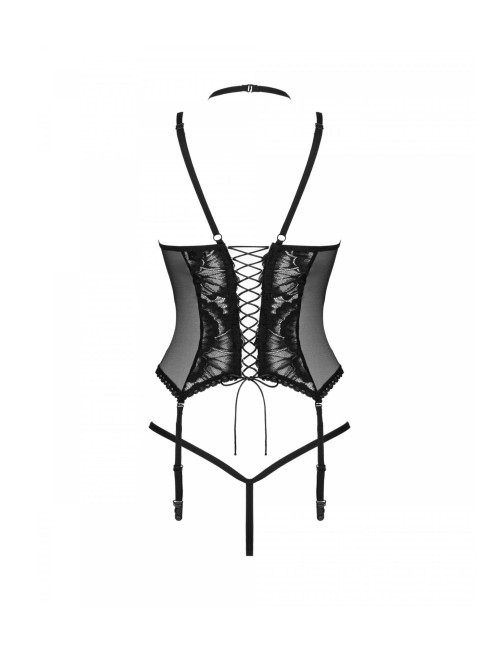 Obsessive Alessya Czarny Gorset XS/S