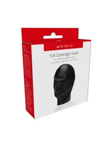Me You Us Full Coverage Hood Pu Leather