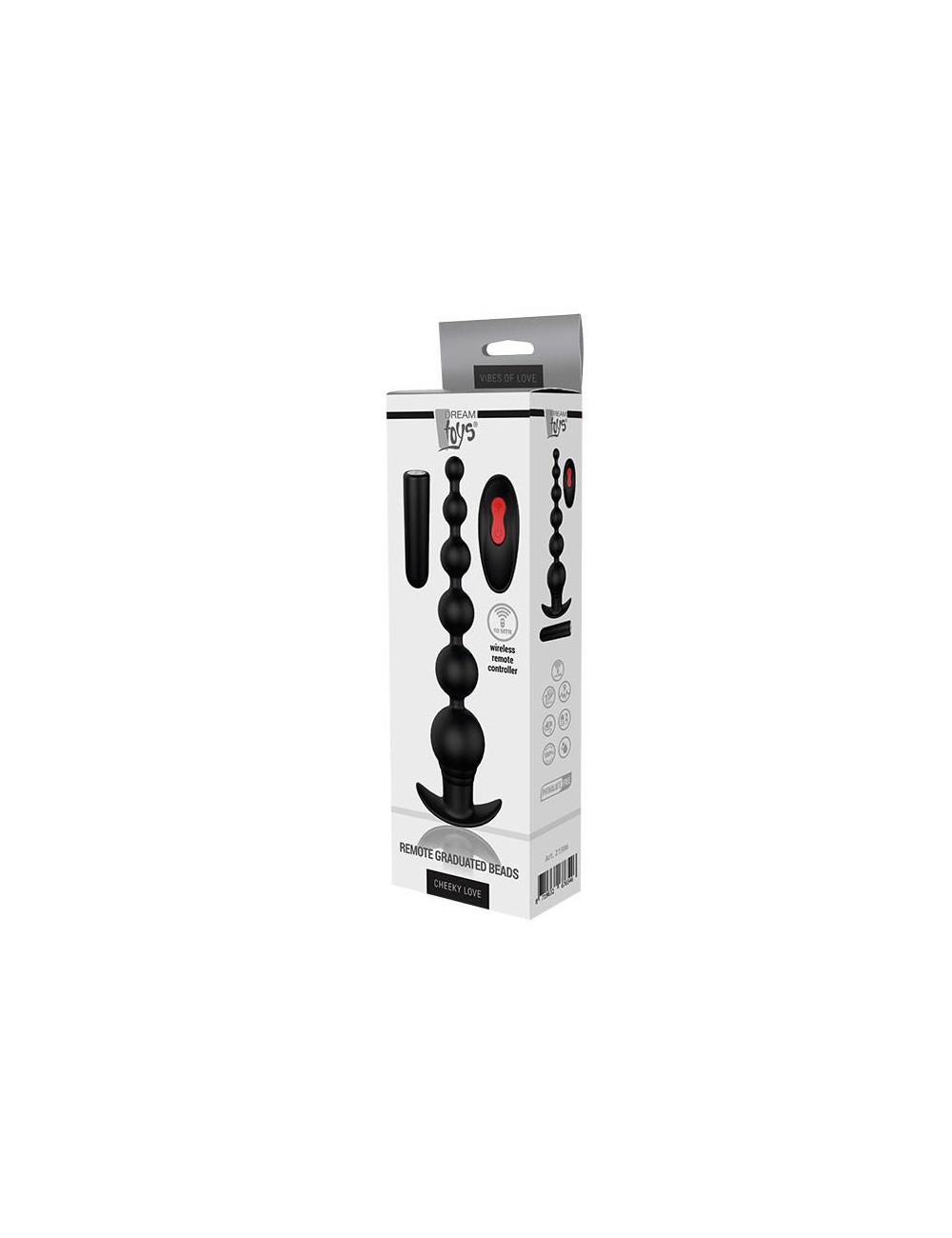 Dream Toys Cheeky Love Remote Graduating Beads