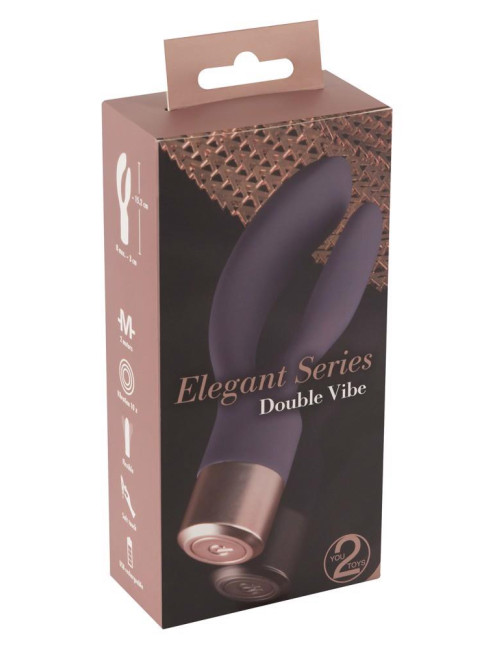 Elegant Vibrator Double Vibe - Podwójny Wibrator dla Par