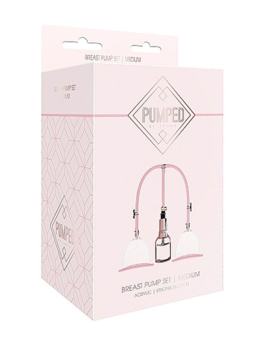 Breast Pump Set Medium - Rose Gold