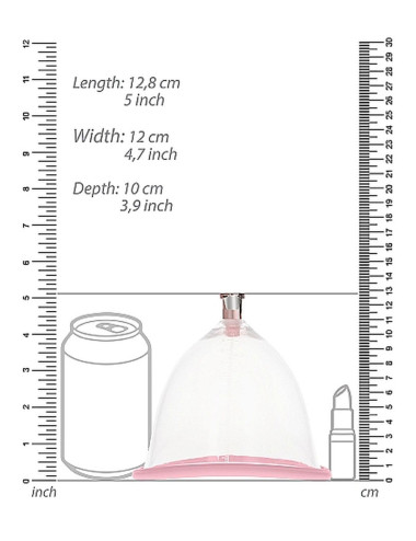 Breast Pump Set Medium - Rose Gold