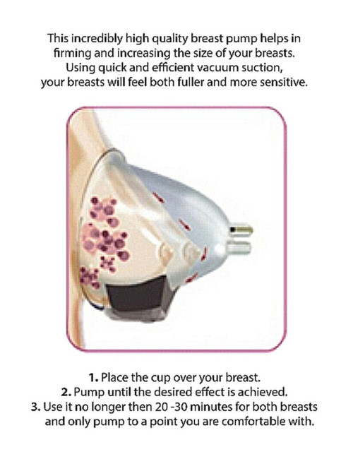 Breast Pump Set Medium - Rose Gold