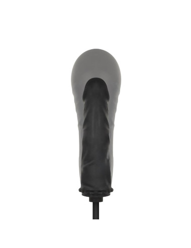 Anal Collection - Inflatable Dildo with Pump 14,5 cm - Black