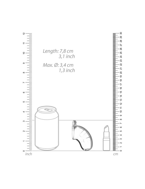 ManCage Klatka Cnoty Model 13 Chastity Cock Cage 6,5 cm