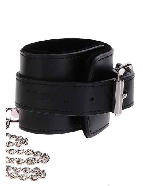 Heavy Collar and Wrist Cuffs Black