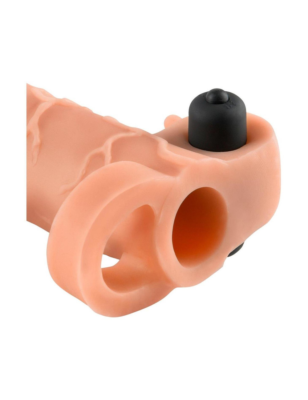 FANTASY X-TENSIONS VIBRATING REAL FEEL 2 INCH EXTENSION LIGHT